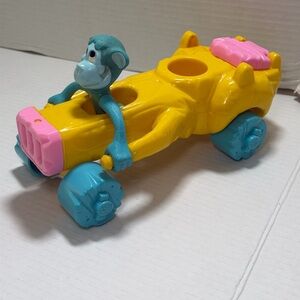 1986 Hanna-Barbera FRED FLINTSTONE KIDS Dreamchip Limo Car Coleco Vintage Toy